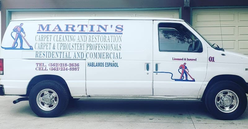 Martin's Carpet Cleaning & Restoration - Carpet & Upholstery in Long Beach